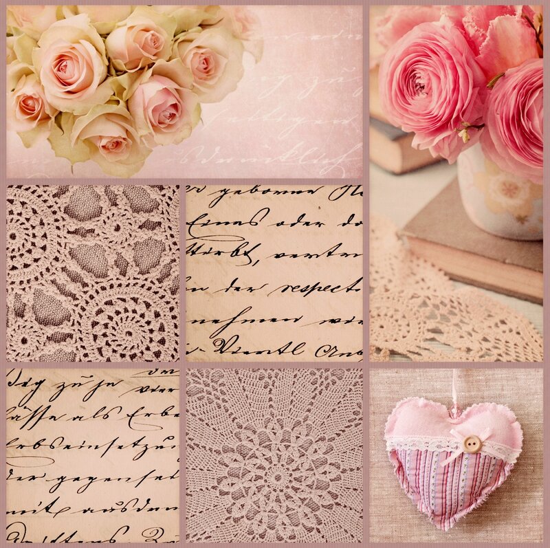 Pink Roses and Lace