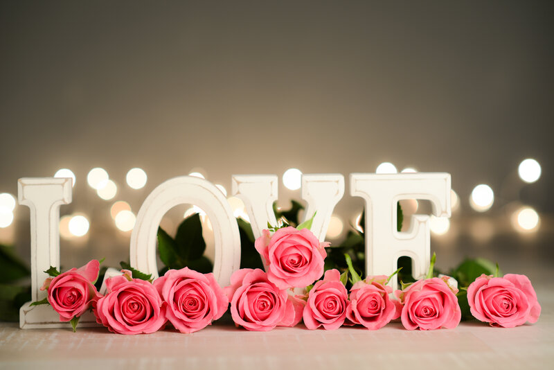 Pink Roses and Love Letters