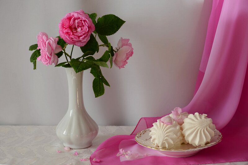 Pink Roses and Meringues — Serene