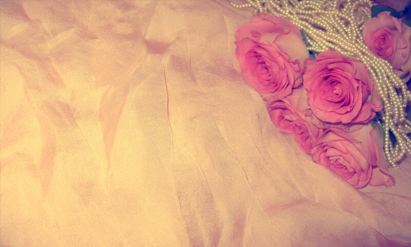 Pink Roses and Pearls — Romantic