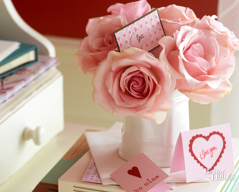 Pink Roses in Vase — Romantic, Photograph