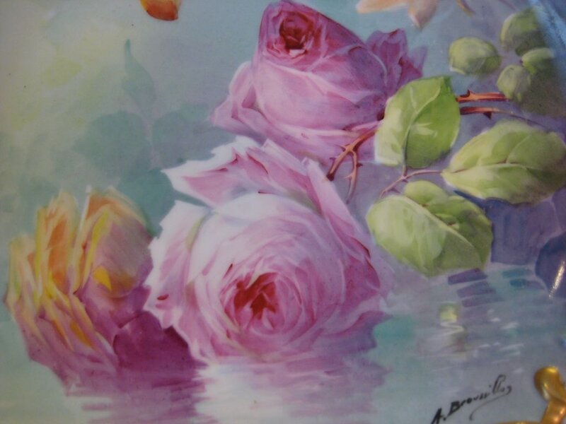 Pink Roses Painting