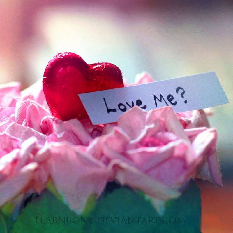 Pink Roses with Heart