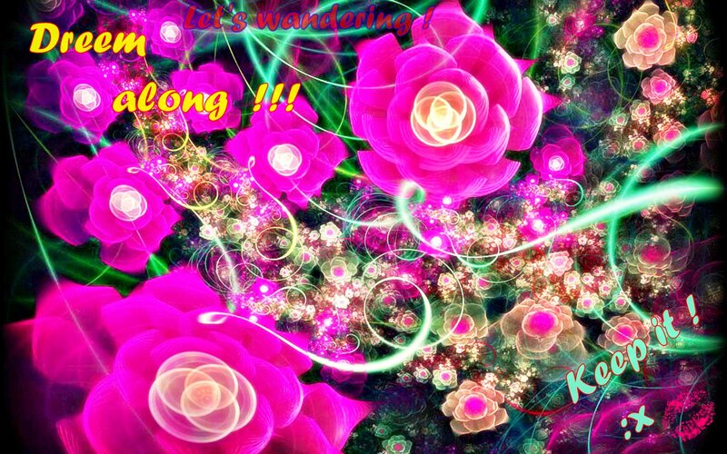 Pink Roses with Light Effects — Dreamy