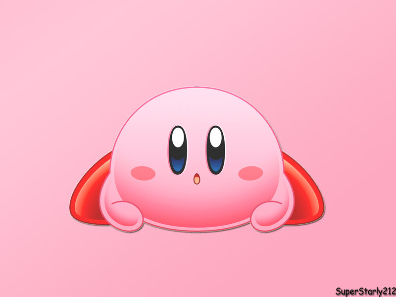 Pink Round Character