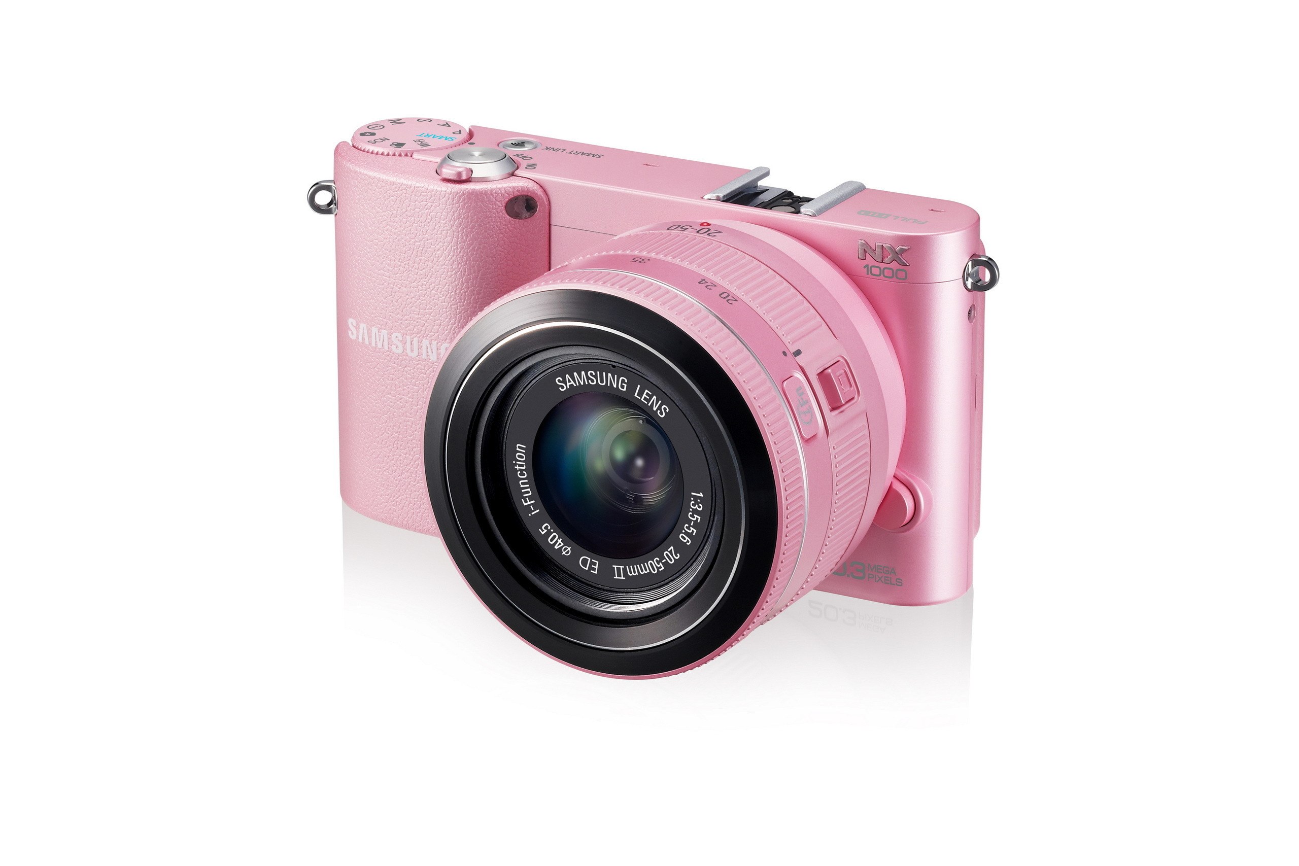 pink samsung camera