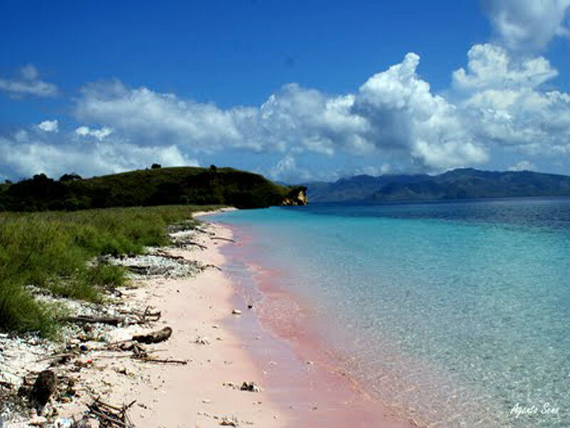 Pink Sand Beach — Blue