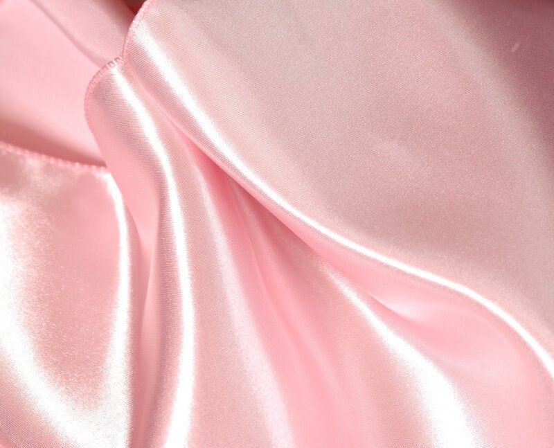 Pink Satin Fabric
