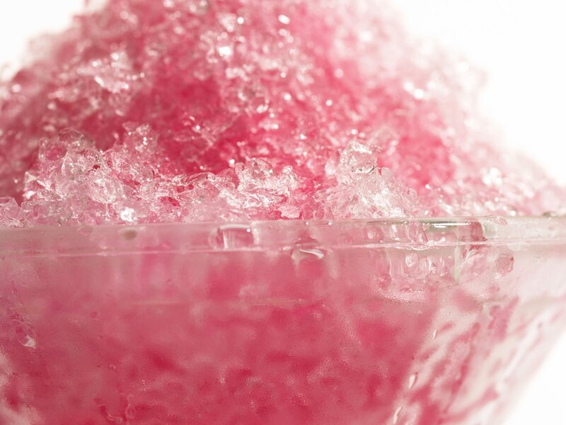 Pink Shaved Ice — Refreshing