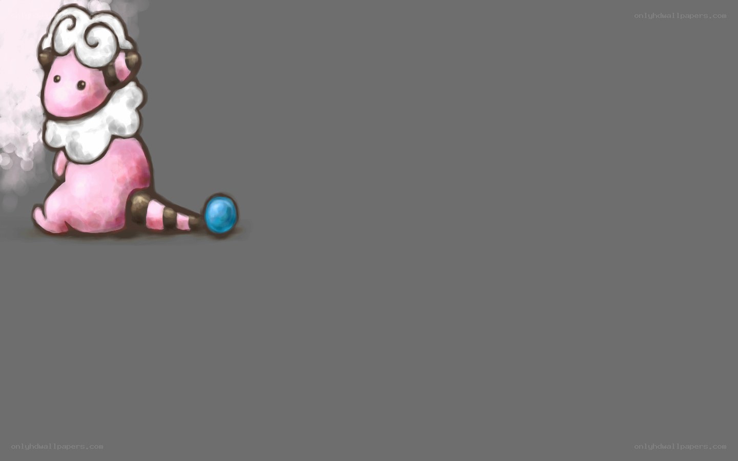 pink sheep character illustration