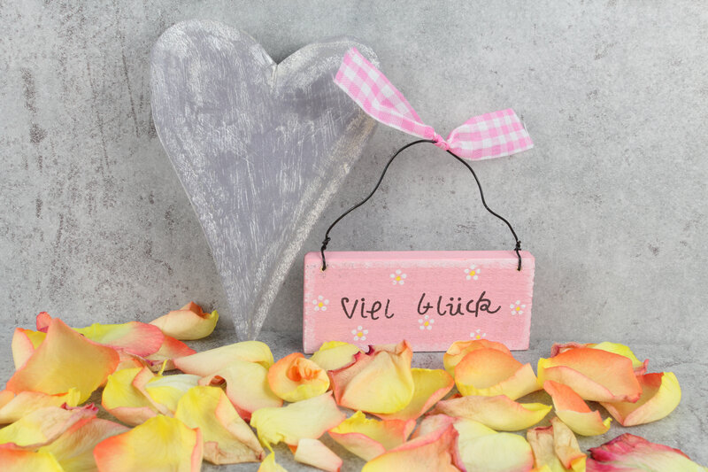 Pink Sign with Heart