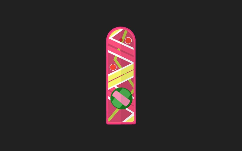 Pink Skateboard