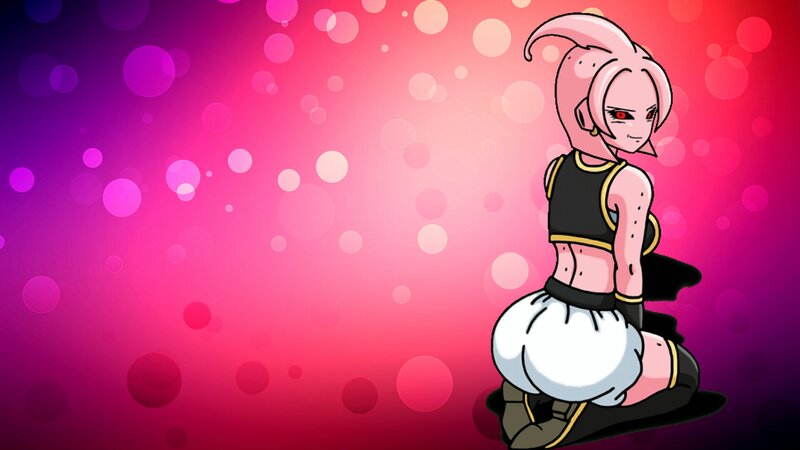 Pink-skinned Character Kneeling