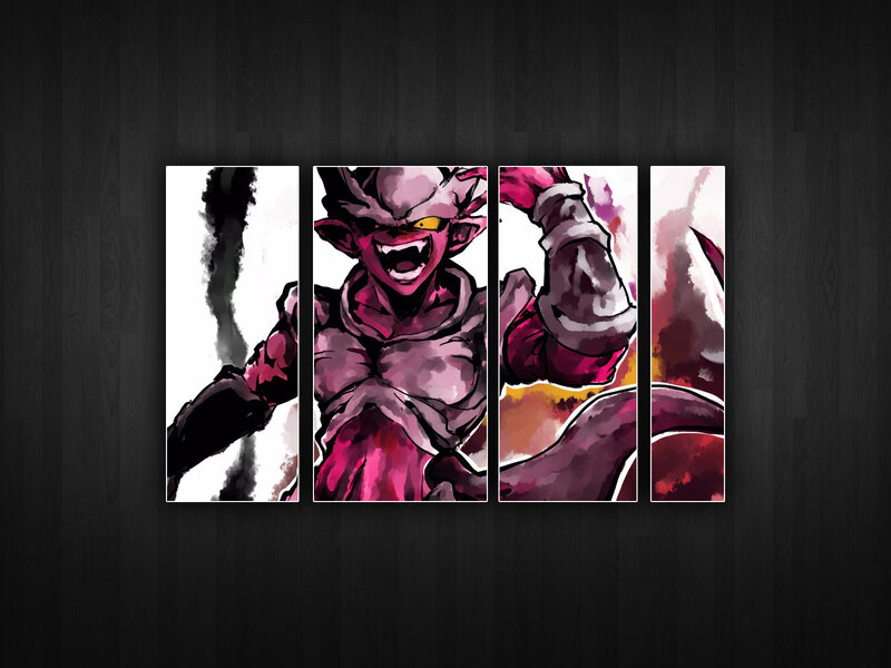 Pink-skinned Demon Character