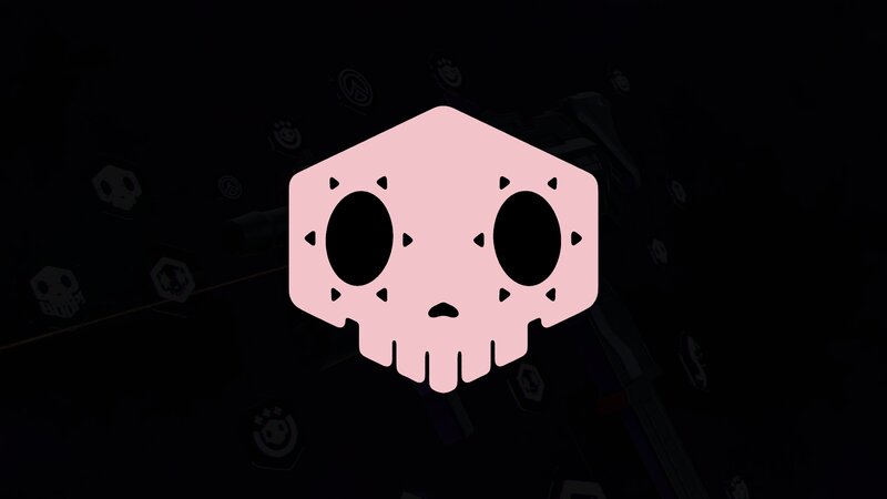 Pink Skull Logo