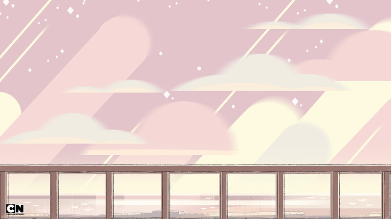 Pink Sky with Clouds — Serene, Sunset