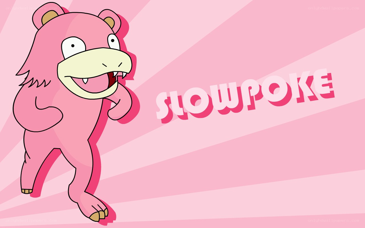 Pink Slowpoke character