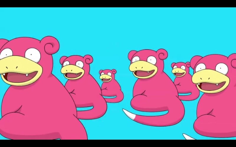Pink Slowpoke Creatures