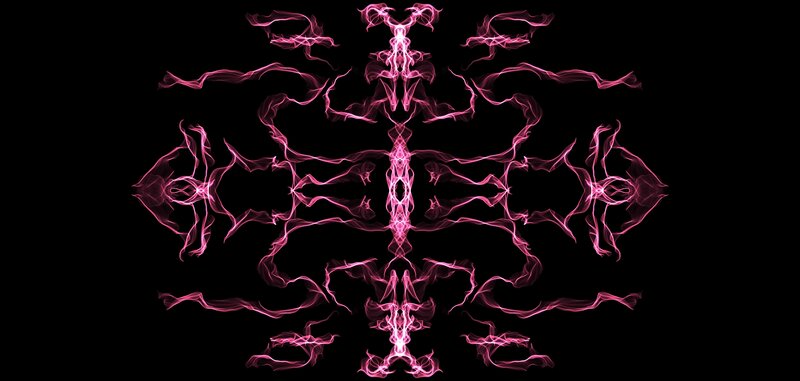 Pink Smoke Pattern