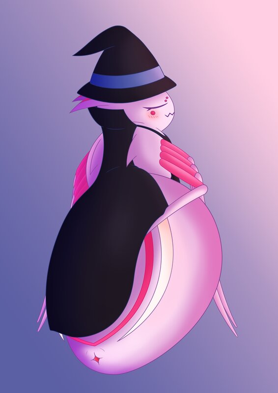 Pink Snake-like Creature