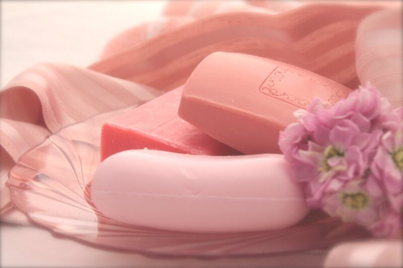 Pink Soap Bars