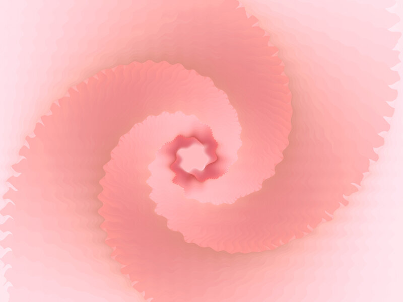 Pink Spiral Pattern — Calm