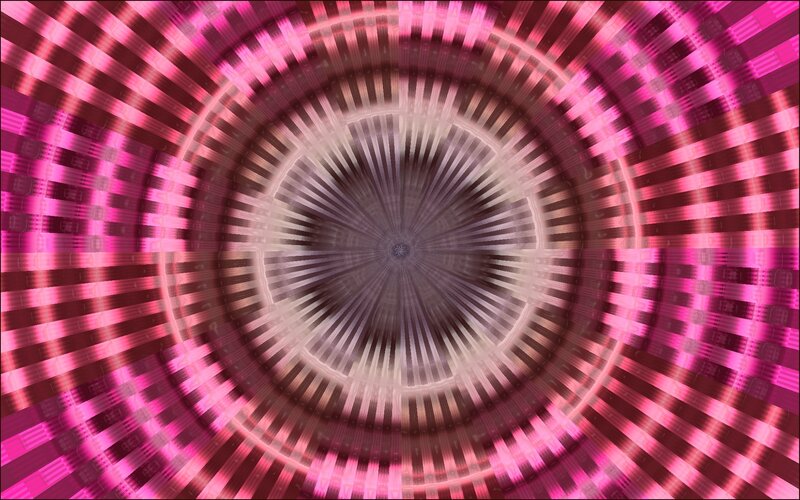 pink spiral tunnel pattern