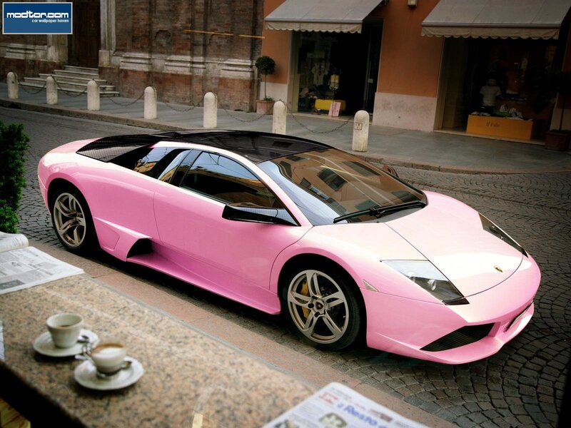Pink Sports Car — Calm