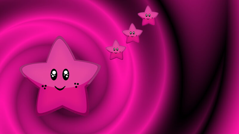 Pink Star Characters