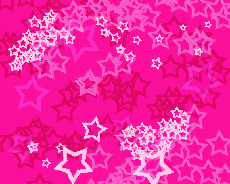pink star pattern background