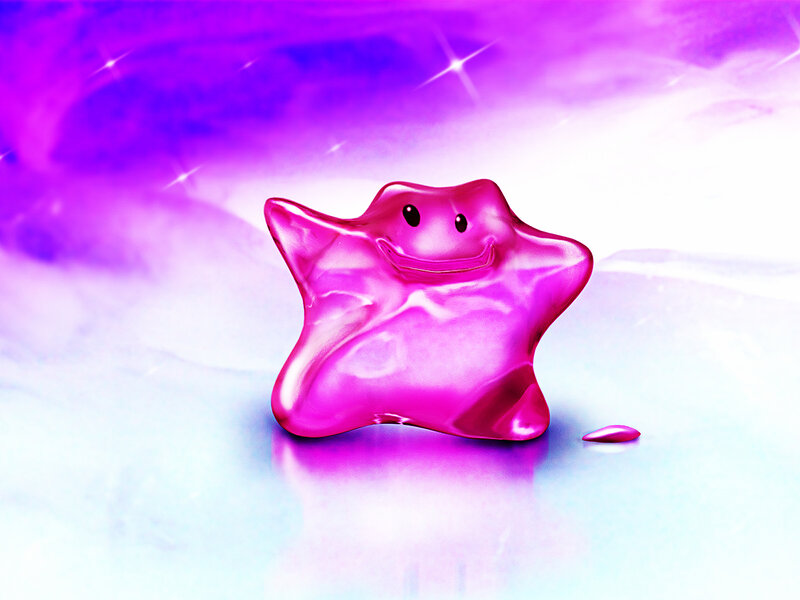 pink star-shaped character