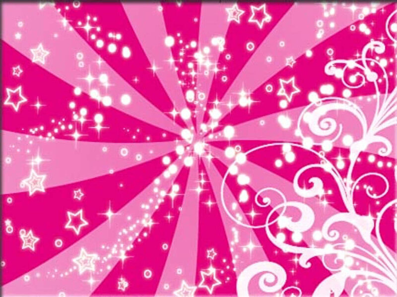 pink starburst with swirls