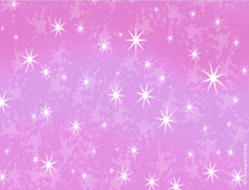pink starry background