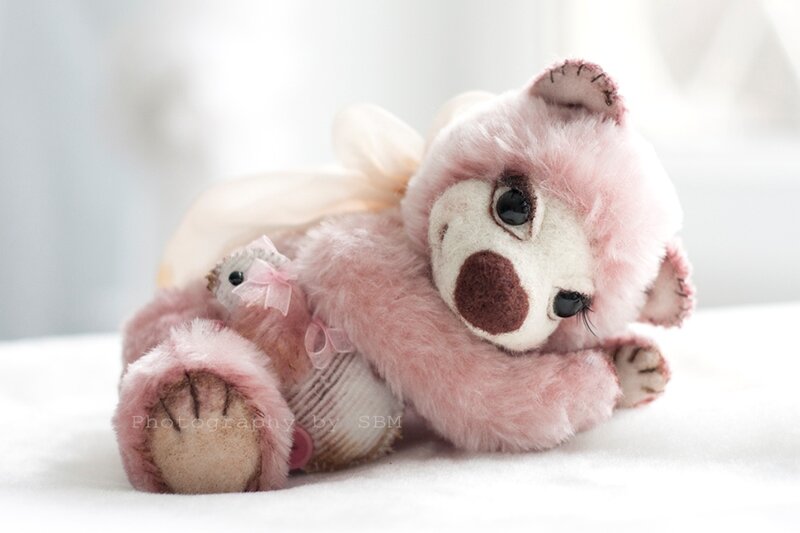 Pink Stuffed Bear