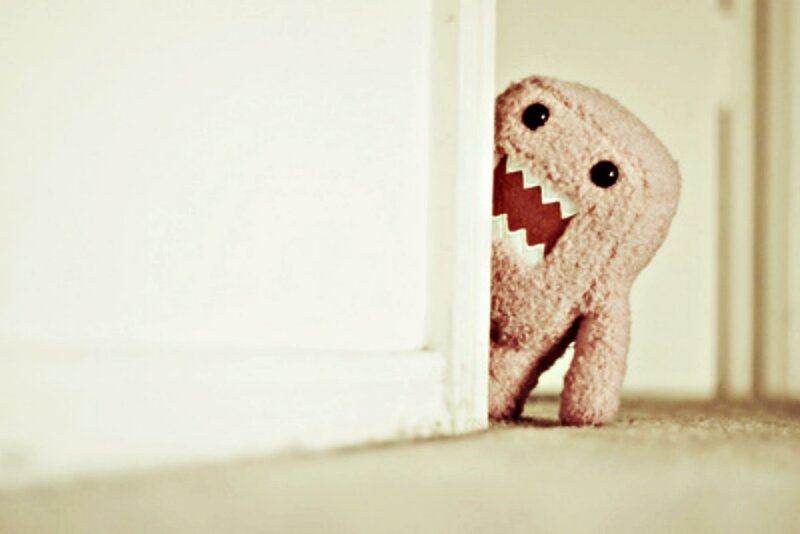 Pink Stuffed Monster