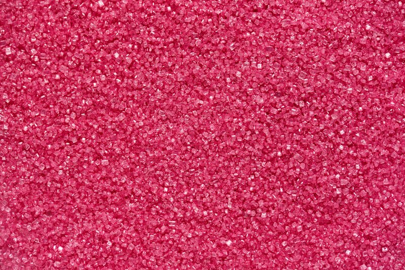 pink sugar crystals texture
