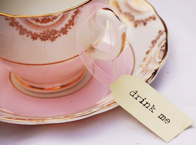 Pink Teacup and Saucer