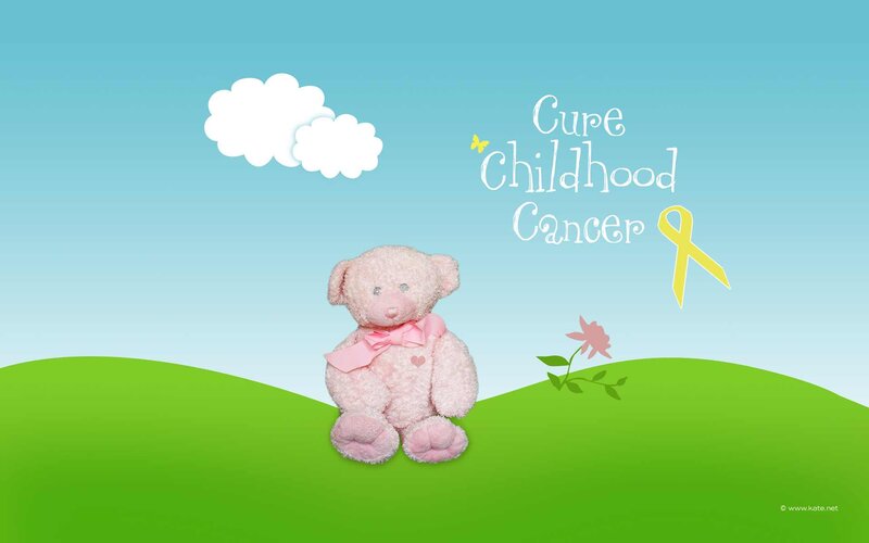Pink Teddy Bear — Green