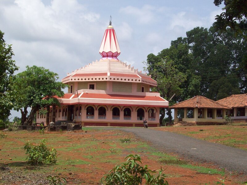 Pink Temple with Dome