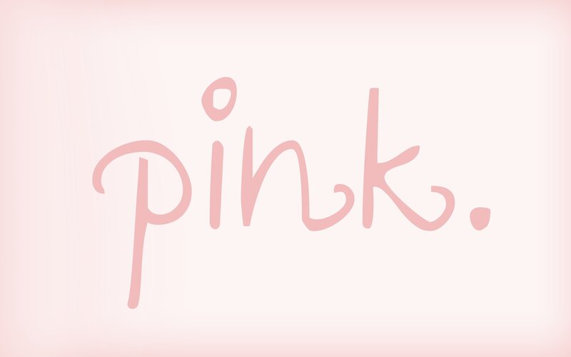 pink text on pink background