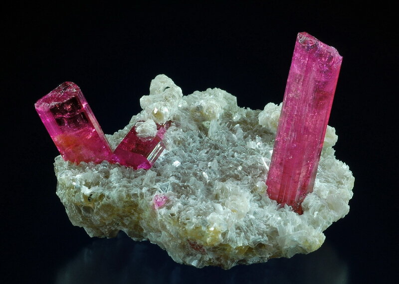 Pink Tourmaline Crystals