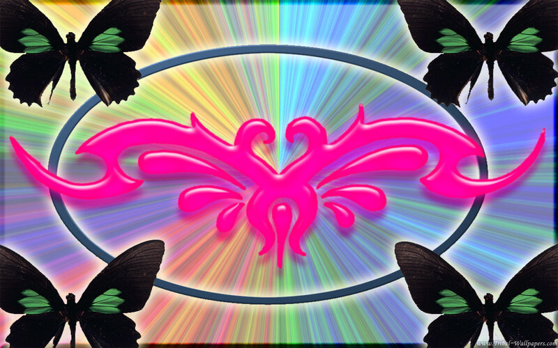Pink Tribal Design