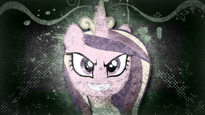 Pink Unicorn Pony — Purple, Dramatic