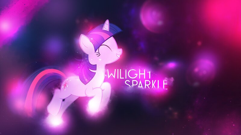 Pink Unicorn Pony — Purple, Magical