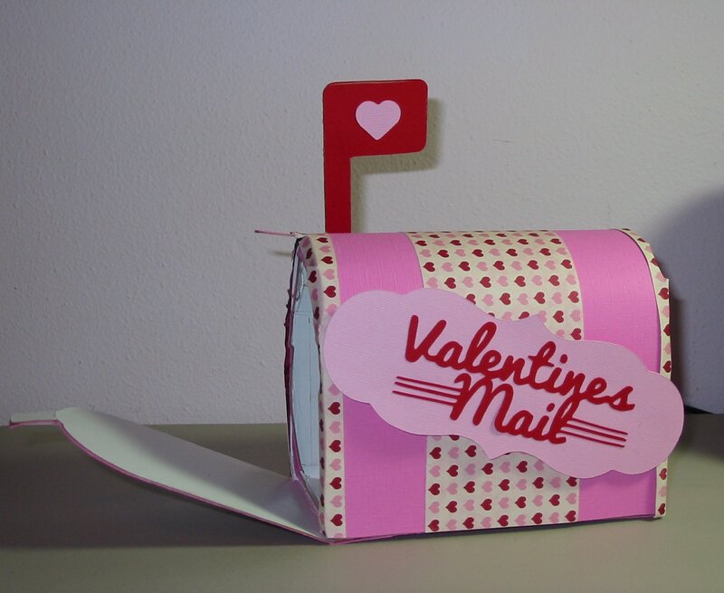Pink Valentine Mailbox