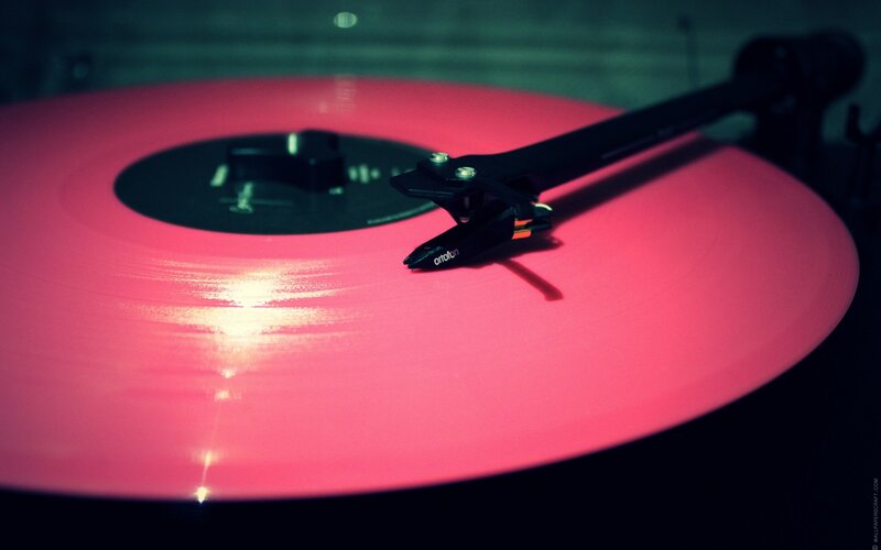 Pink Vinyl Record