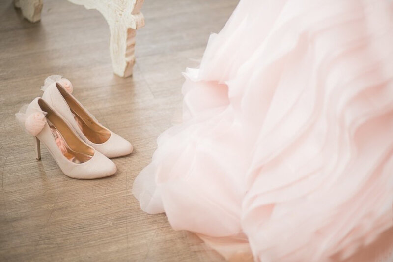 Pink Wedding Shoes — Serene