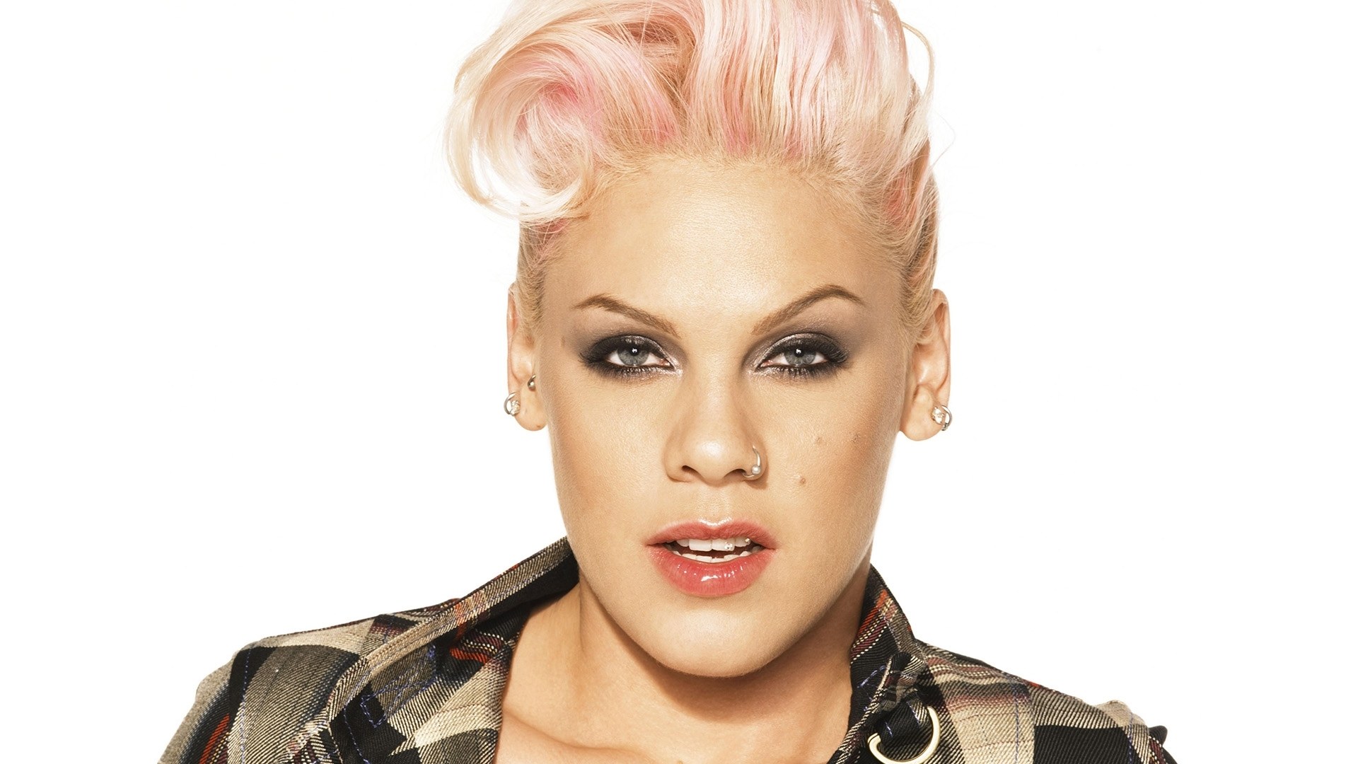 Pink with pink hair
