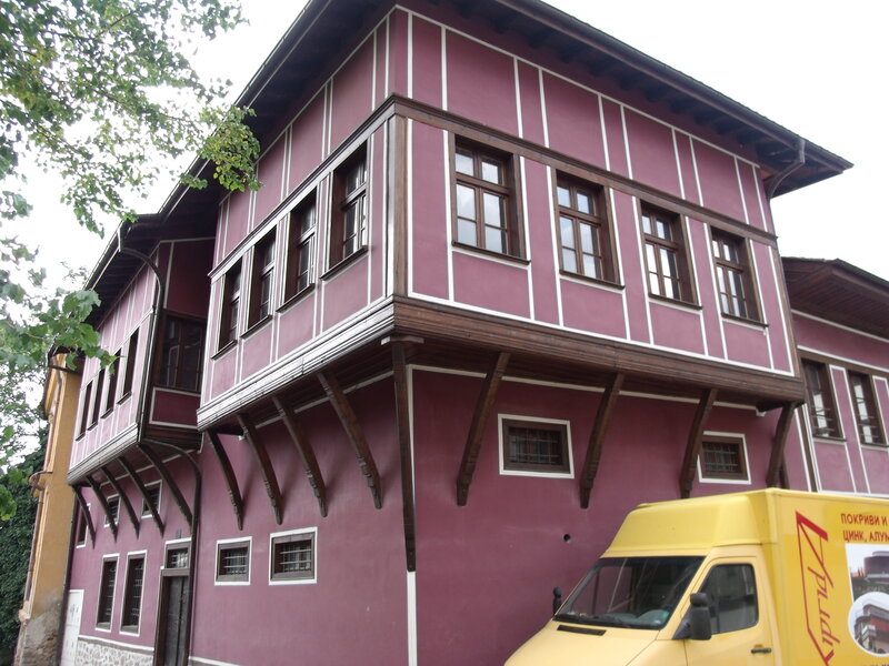 Pink Wooden House
