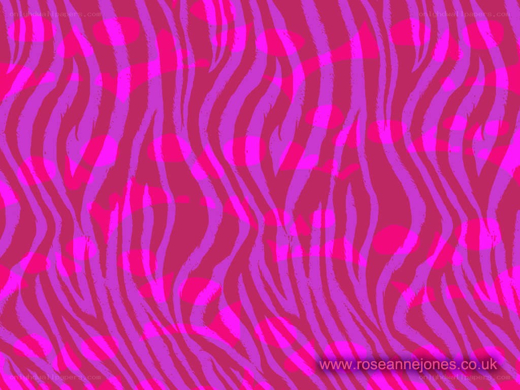 pink zebra print pattern